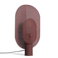 Filter Table Lamp in Oxblood - Angle 3