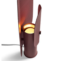 Filter Table Lamp in Oxblood - Angle 6