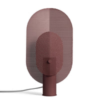 Filter Table Lamp in Oxblood - Angle 1