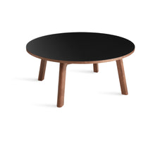 Apt Coffee Table in Black / Walnut - Angle 4