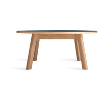 Apt Coffee Table in Navy Green / White Oak - Angle 1