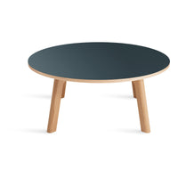 Apt Coffee Table in Navy Green / White Oak - Angle 2