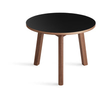 Apt Low Side Table in Black / Walnut - Angle 4