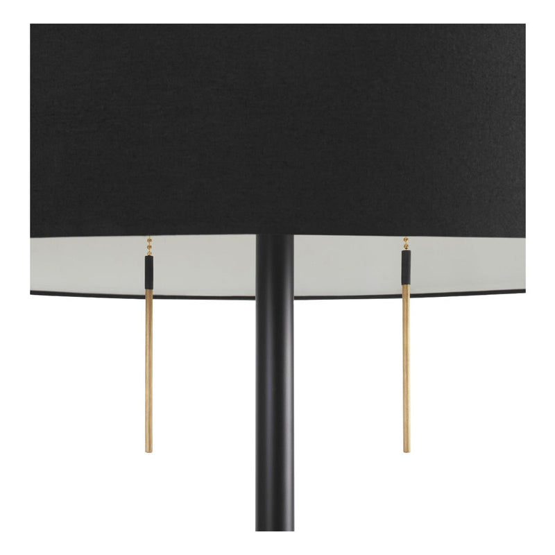 Flask Floor Lamp in Black - Angle 2