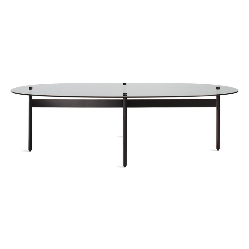 Flume Swoval Coffee Table en Black