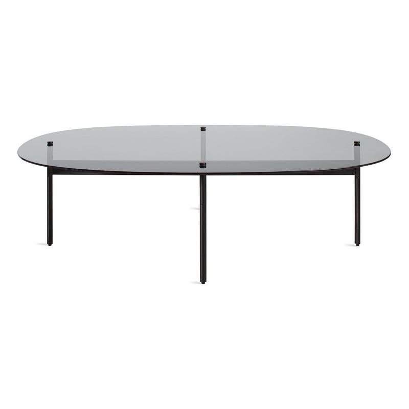 Flume Swoval Coffee Table en Black