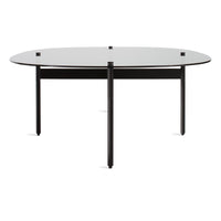 Flume Swoval Coffee Table en Black - ángulo 5