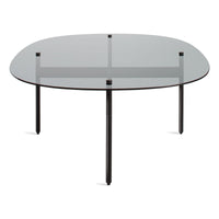 Flume Swoval Coffee Table en Black - ángulo 6