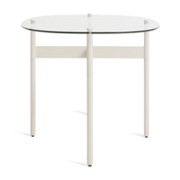 Flume Side Table in Putty - Angle 5