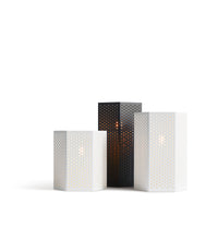 Wink Small Lantern in Tomato - Angle 7