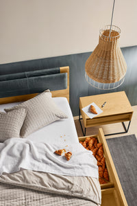 Homecoming Storage Bed en King - ángulo 3