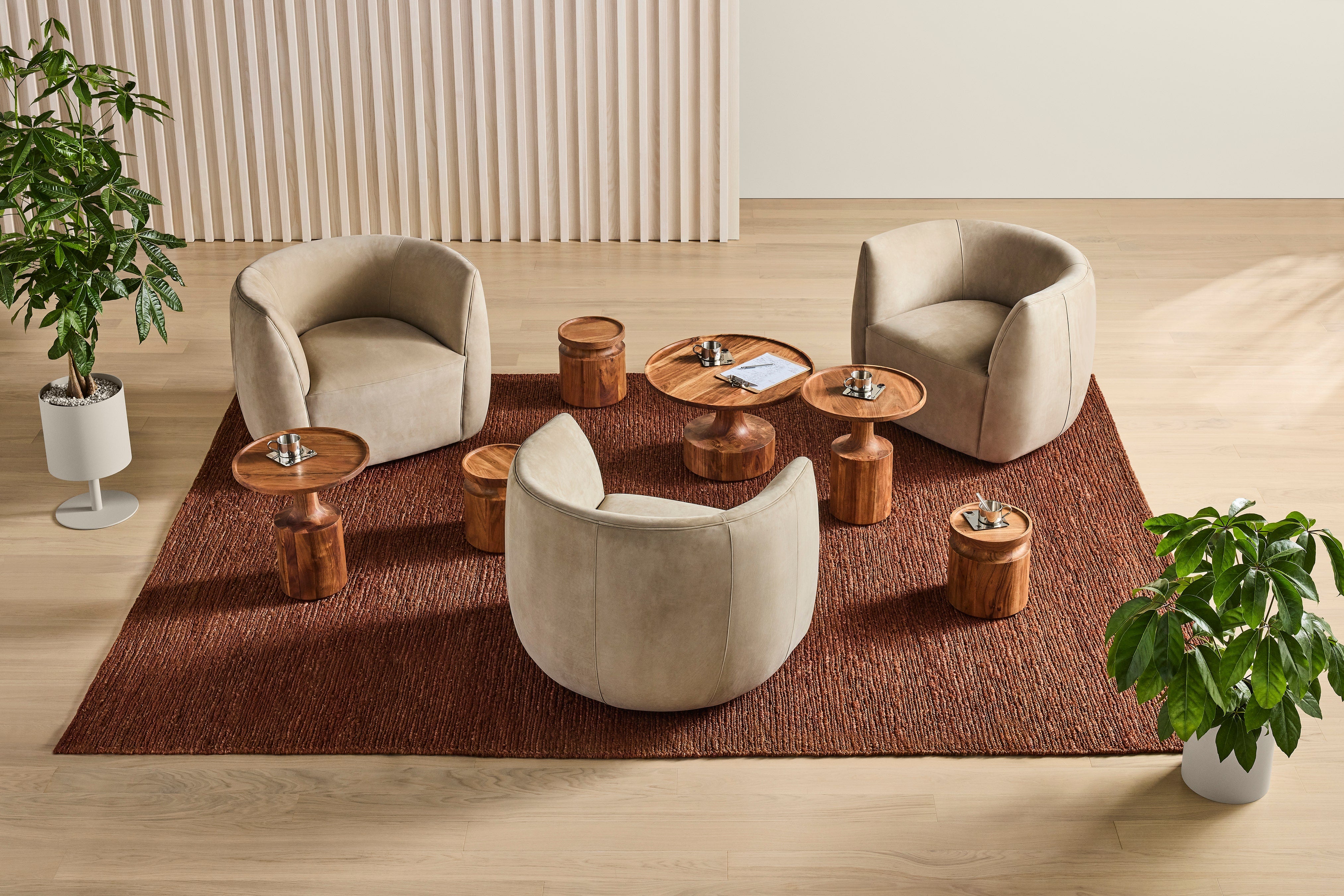 Turn Tall Side Table | Blu Dot