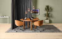 Host Task Chair en Tait Tomato - ángulo 11