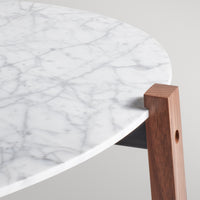 Free Range Coffee Table in Marble - Angle 6