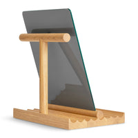 Furrow Table Mirror in White Oak - Angle 5