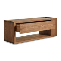 Go Forth Bench in Walnut - Angle 6