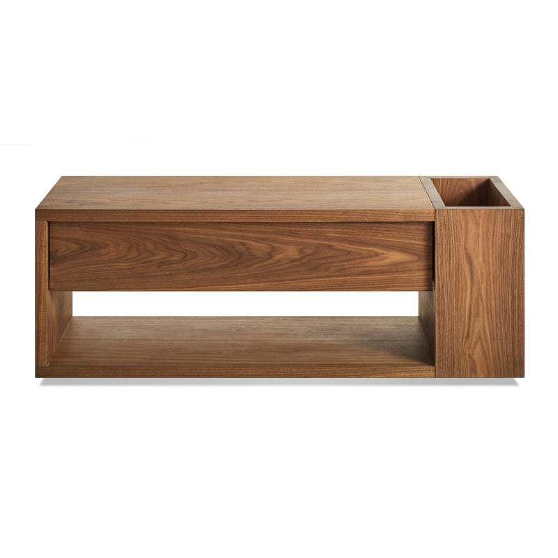 Go Forth Bench in Walnut - Angle 2