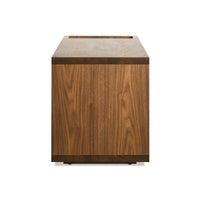 Go Forth Bench in Walnut - Angle 8