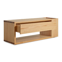 Go Forth Bench in White Oak - Angle 6