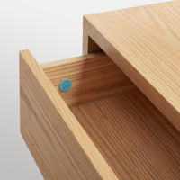 Go Forth Bench in White Oak - Angle 13