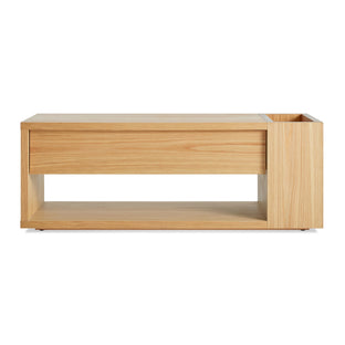 Go Forth Bench in White Oak - Angle 1