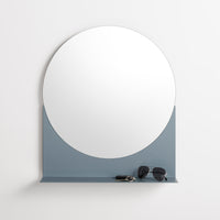 Glance Mirror in Grey Blue - Angle 6