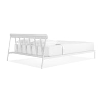 Goodie Bed in White - Angle 5