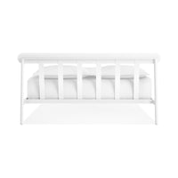 Goodie Bed in White - Angle 6