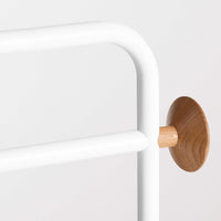 Garden Party Garment Rack in White - Angle 6