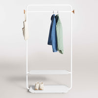 Garden Party Garment Rack in White - Angle 5