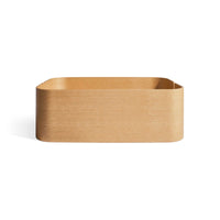 Garden Party Storage Box in White Oak - Angle 1