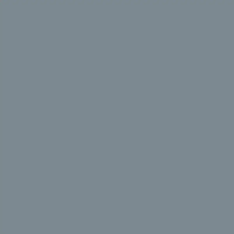 A swatch of grey blue paint color.