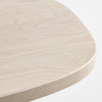 Good Times Console Table in Whitewashed Ash - Angle 6