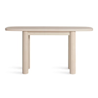 Good Times Console Table in Whitewashed Ash - Angle 1