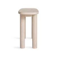 Good Times Console Table in Whitewashed Ash - Angle 4