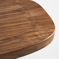 Good Times Console Table in Walnut - Angle 7
