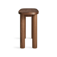 Good Times Console Table in Walnut - Angle 5
