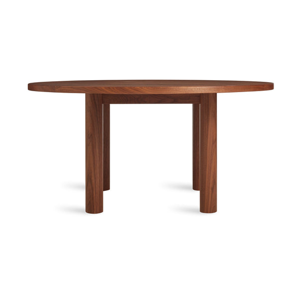 Good Times Round Dining Table in Walnut - Angle 1