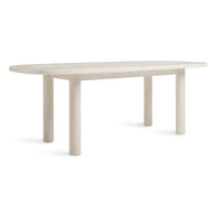 Good Times Dining Table in Whitewashed Ash - Angle 4
