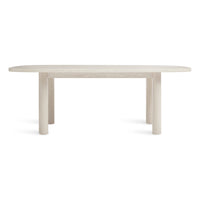 Good Times Dining Table in Whitewashed Ash - Angle 1