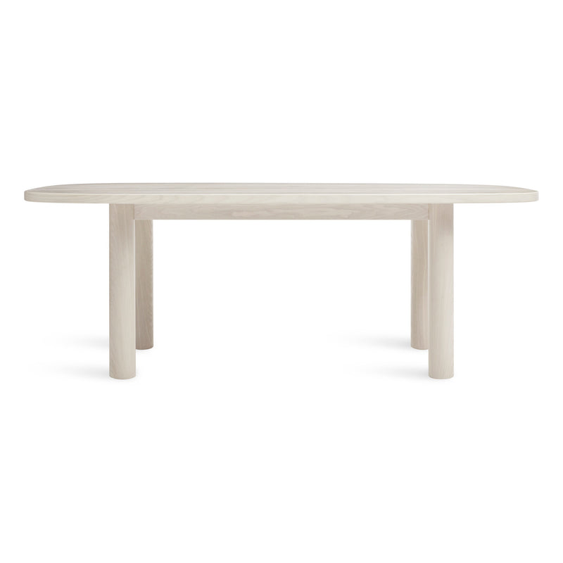Good Times Dining Table in Whitewashed Ash - Angle 1