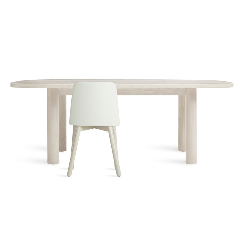 Good Times Dining Table in Whitewashed Ash - Angle 2