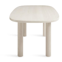 Good Times Dining Table in Whitewashed Ash - Angle 6