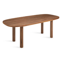 Good Times Dining Table in Walnut - Angle 5