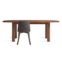 Good Times Dining Table in Walnut - Angle 2