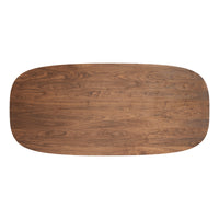 Good Times Dining Table in Walnut - Angle 7