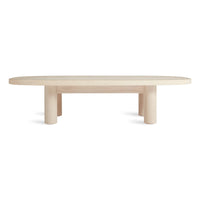 Good Times Coffee Table in Whitewashed Ash - Angle 1