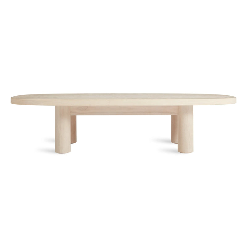 Good Times Coffee Table in Whitewashed Ash - Angle 1
