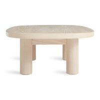 Good Times Coffee Table in Whitewashed Ash - Angle 7