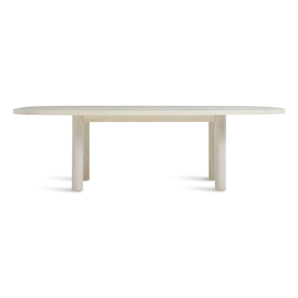 Good Times Dining Table in Whitewashed Ash - Angle 1